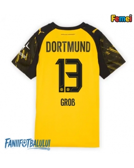 Borussia Dortmund Pascal Gross #13 Tricou Fotbal Replică 2025-26 Femei Acasa